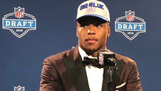 Barkley's sights set on Big Apple taken in Arlington, Texas (NFL Draft)