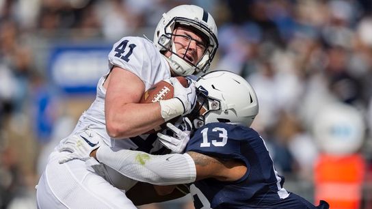 Penn State shows off quarterbacks in Blue-White game taken in University Park, Pa. (Trace McSorley)