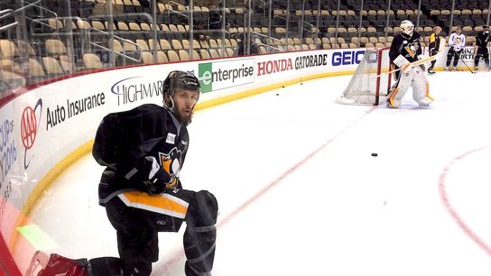 Morning skate: Bonino 'good to go' in Game 1 taken at Consol Energy Center (Penguins)