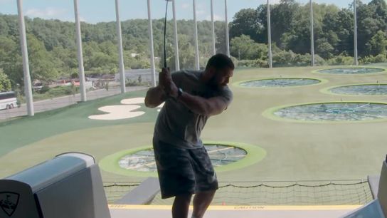 Steelers enjoy day off at TopGolf, Children's Hospital taken at Rooney Complex (Steelers)