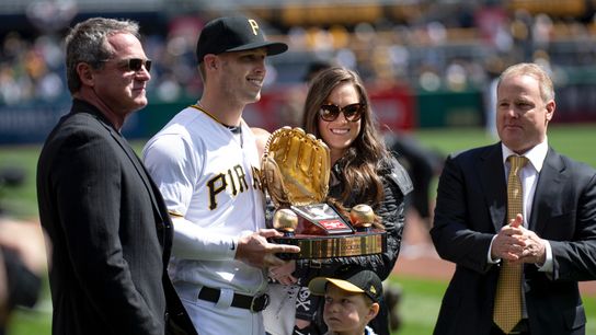 Dickerson day-to-day with shoulder issue taken at PNC Park (Courtesy of StepOutside.org)