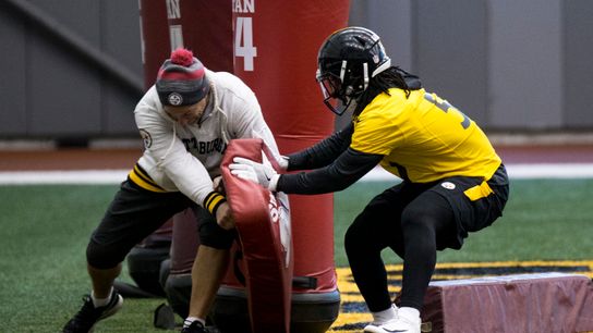 Forget the pass ... what about Dion Lewis? taken at Rooney Sports Complex (Steelers)