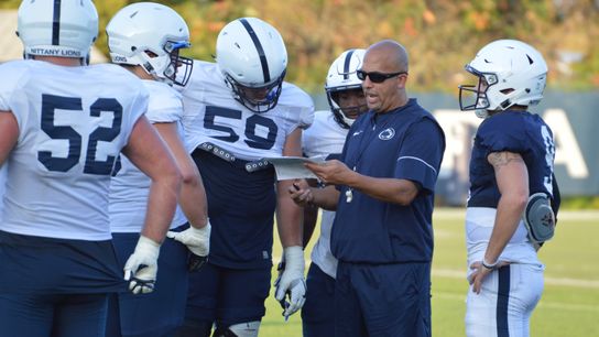 No quick fixes for Nittany Lions' physicality in the trenches taken in University Park, Pa.