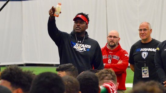 Journey Brown out to prove he can 'ball with the big boys' taken in Shippensburg, Pa.