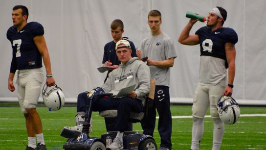 QB Stevens opts to continue career at Penn State taken in University Park, Pa.