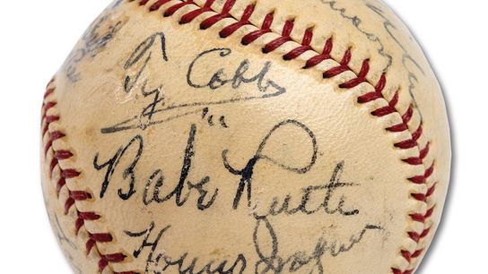 Ball signed by Wagner sells for $623K taken at Highmark Stadium (Pirates)
