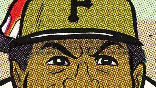 Cartoon Canon: Dock drops 'em all! taken in Richmond, Va. (Pirates)