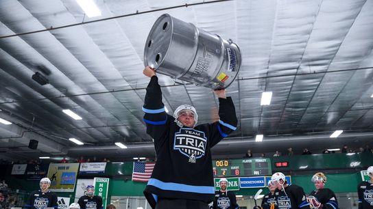 Da Beauty League: JVR leads team to championship taken at PPG Paints Arena (Courtesy of Point Park University)