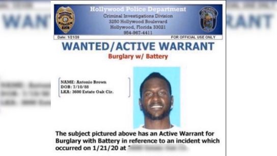 Warrant issued for Brown's arrest taken at Highmark Stadium (Steelers)
