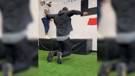 Ebron posts workout video, says ankle feels 'great' taken on the North Shore (Steelers)