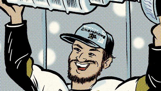 Cartoon Canon: The captain's first! taken in Richmond, Va. (Penguins)
