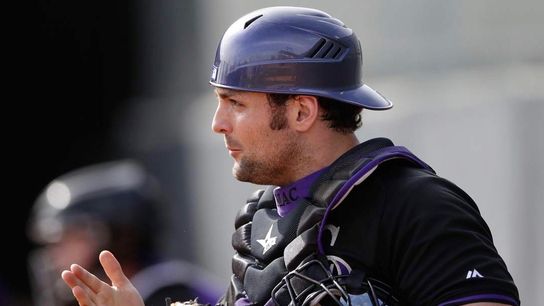 McKenry replacing Tekulve as pregame, postgame TV analyst taken at Highmark Stadium (Pirates)
