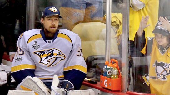 Kovacevic: Laviolette pulled Rinne after a period ... why, exactly? taken at PPG Paints Arena (Penguins)