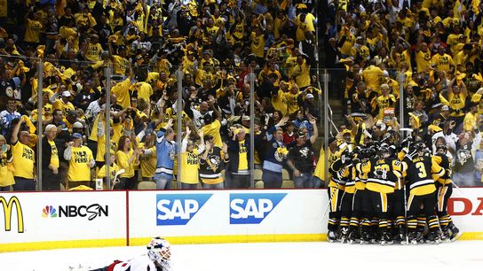 Kovacevic: One man built this very, very quickly taken at Consol Energy Center (Penguins)