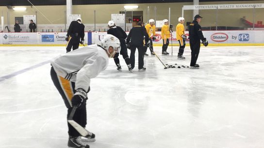 Hornqvist back at practice, could return this weekend taken in Cranberry Township, Pa. (Penguins)