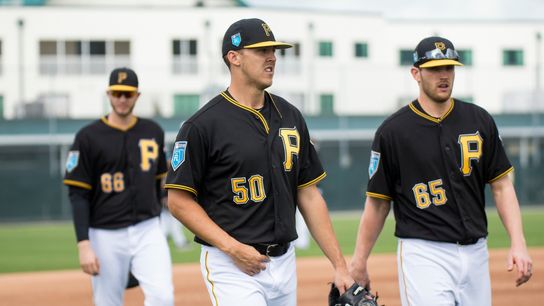 Friday Insider: Pirates’ clubhouse finally stabilizing taken in Bradenton, Fla. (Courtesy of Point Park University)