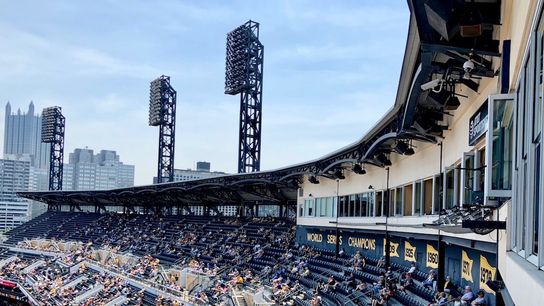 Site Stuff: Talking ... baseball? ☕ taken at Highmark Stadium (Courtesy of Curtis Pharmacy)