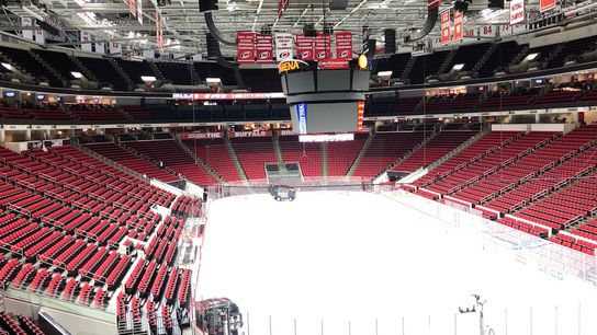 Sullivan hopes Murray, DeSmith push each other taken in Raleigh, N.C. (Courtesy of Point Park University)