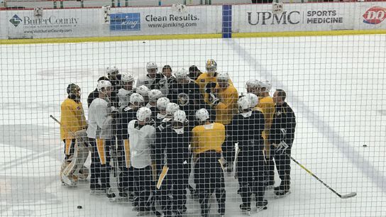 Farewell to Hagelin 'hardest part' for Hornqvist taken in Cranberry, Pa. (Courtesy of Point Park University)
