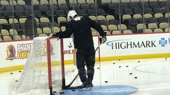 Penguins-Flyers still archrivals? You bet taken at PPG Paints Arena (Courtesy of Point Park University)