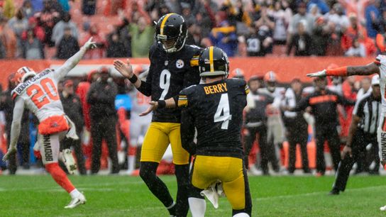 After missed kick, it's good with Boswell taken at Rooney Complex (Steelers)