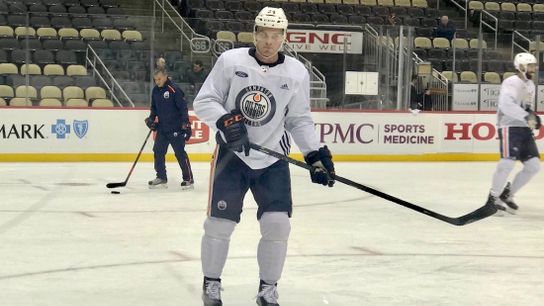 Ruhwedel, Aston-Reese back in lineup taken at PPG Paints Arena (Courtesy of Point Park University)