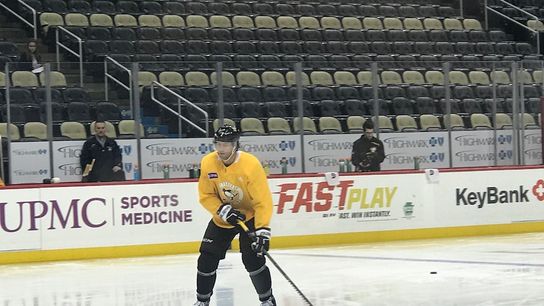 Cullen set for 1,500th, Dumoulin for return taken at PPG Paints Arena (Courtesy of Point Park University)