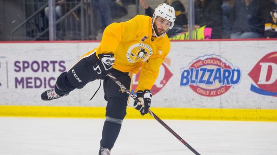 Brassard's return to action blissfully timed taken in Cranberry, Pa. (Courtesy of Point Park University)