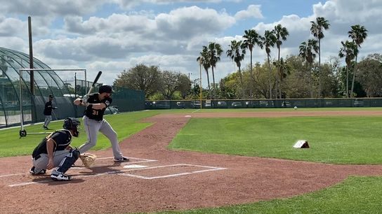 Pirates enjoy early live batting practice taken in Bradenton, Fla. (Pirates)