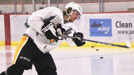 Practice report: Hagelin joins mates, but Daley missing taken in Cranberry Township, Pa. (Penguins)