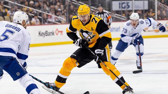 Malkin day-to-day with upper-body injury taken at PPG Paints Arena (Penguins)