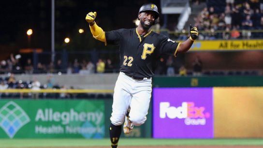 McCutchen finally belts first career slam, adds eight RBIs, three curtain calls taken at PNC Park (Pirates)