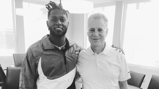 Brown describes friendly meeting with Rooney taken at Rooney Complex (Steelers)