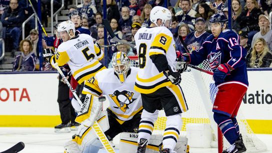 Murray is 'the guy' tonight vs. Bruins taken at PPG Paints Arena (Courtesy of Point Park University)