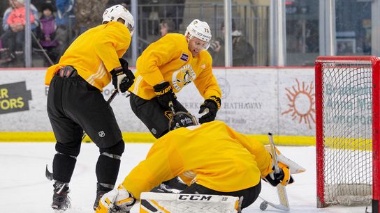 Sullivan’s shuffle reunites Schultz, Johnson taken in Cranberry, Pa. (Courtesy of Point Park University)