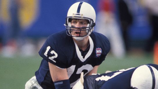 Kerry Collins elected to College Football Hall of Fame taken in State College, Pa.