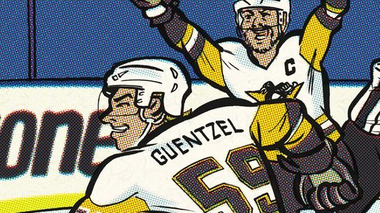 Cartoon Canon: Jake vs. Bob! taken in Richmond, Va. (Penguins)