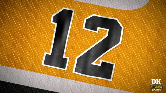 Who wore it best: No. 12, Bob Errey taken at Highmark Stadium (Penguins)