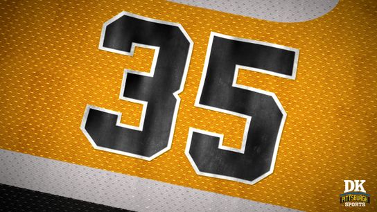 Who wore it best: No. 35, Tom Barrasso taken at Highmark Stadium (Penguins)
