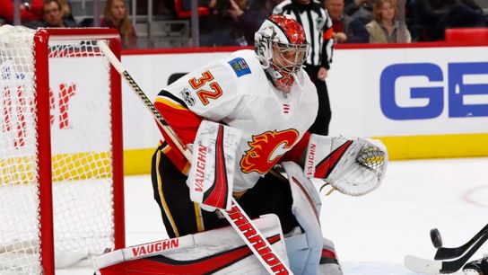 Flames going with rookie Gillies in goal tonight taken at PPG Paints Arena. (Penguins)