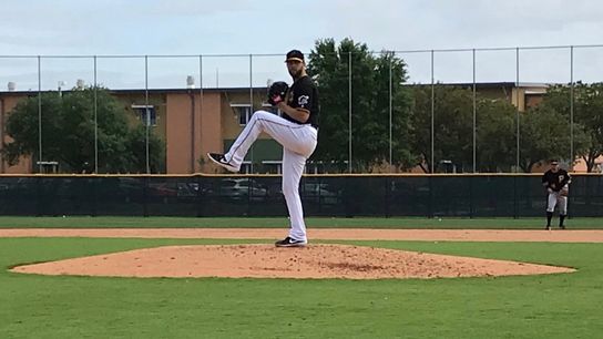 Lyles feeling good after simulated game taken in Bradenton, Fla. (Courtesy of StepOutside.org)