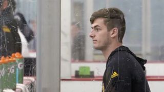 Lauzon commits to UNB, still hopes to play for Penguins taken at Highmark Stadium (Courtesy of Point Park University)