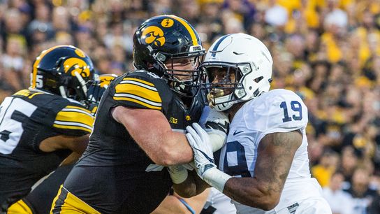 The Lions' line without Brown, field goal woes and other observations taken in State College, Pa.