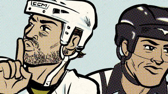 Cartoon Canon: Max tells Philly, 'Shhh!' taken in Richmond, Va. (Penguins)