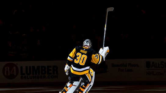 Penguins stats: Matt Murray outperformed Jordan Binnington? taken at Highmark Stadium (zPenguinsCoverage)