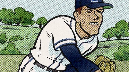 Cartoon Canon: Necciai's 27 Ks! taken in Richmond, Va. (Pirates)