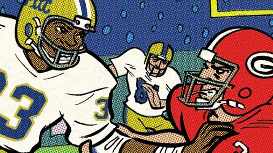 Cartoon Canon: Hail to Pitt's championship! taken in Richmond, Va. (ZZArticles)