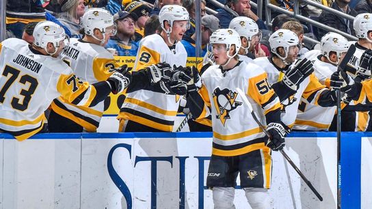 First NHL goal for Riikola, streak rolls to five taken in St. Louis (Courtesy of Point Park University)