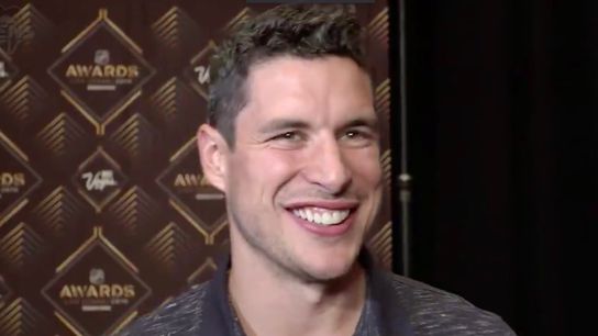 Crosby hopes to finish career alongside Malkin, Letang taken at Highmark Stadium (Courtesy of Point Park University)