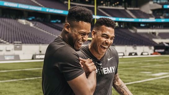 London's lit for new NFL ambassador JuJu taken at Rooney Complex (Steelers)